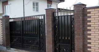 Купить распашные ворота кованные Снежинск, цена от 4842 руб.